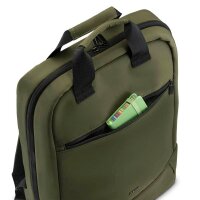 hama Laptop-Rucksack Ultra Lightweight Recycling-PET grün 13,0 l bis 41,0 cm (16,2 Zoll)