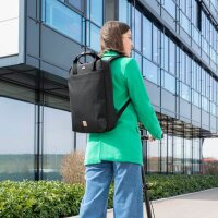 hama Laptop-Rucksack Extreme Protect Kunstfaser schwarz 10,0 l