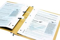 ELBA Hängehefter vertic ULTIMATE Karton naturbraun DIN A4 1x kaufmännische BZ-Heftung, 25 St.