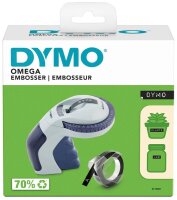 DYMO Omega Prägegerät blau