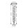 SPAX® Universalschrauben Z2 Senkkopf WIROX 1081010450505 4,5 mm x 50 mm, 500 St.