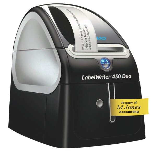 DYMO LabelWriter 450 Duo Etikettendrucker silber, schwarz