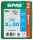 SPAX® Universalschrauben T15 Senkkopf Edelstahl A2 0197000350303 3,5 mm x 30 mm, 200 St.