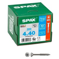 SPAX® Universalschrauben T20 Senkkopf Edelstahl A2...