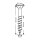 SPAX® Universalschrauben Z2 Senkkopf WIROX 1081010501205 5 mm x 120 mm, 200 St.