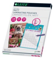 LEITZ Laminierfolien matt für A4 125 micron, 100 St.