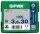 SPAX® Universalschrauben Z2 Senkkopf WIROX 0291010350305 3,5 mm x 30 mm, 1.000 St.