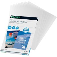 LEITZ Laminierfolien glänzend für A4 100...