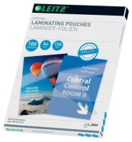 LEITZ Laminierfolien glänzend für A4 100...