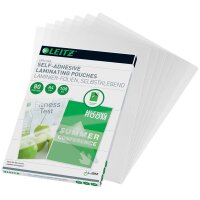 LEITZ Laminierfolien glänzend für A4 80 micron...