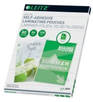 LEITZ Laminierfolien glänzend für A4 80 micron...