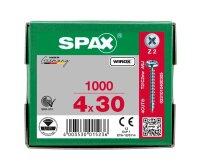 SPAX® Universalschrauben Z2 Halbrundkopf WIROX 0231010400305 4 mm x 30 mm, 1.000 St.