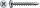 SPAX® Universalschrauben Z2 Halbrundkopf WIROX 0231010500255 5 mm x 25 mm, 500 St.