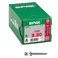 SPAX® Universalschrauben Z2 Halbrundkopf WIROX...