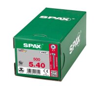 SPAX® Universalschrauben Z2 Halbrundkopf WIROX 0231010500405 5 mm x 40 mm, 500 St.