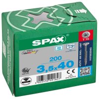 SPAX® Universalschrauben T15 Senkkopf Edelstahl A2...