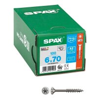 SPAX® Universalschrauben T30 Senkkopf Edelstahl A2...