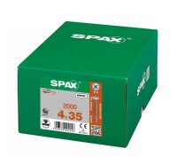 SPAX® Universalschrauben Z2 Rückwandkopf WIROX 0281010400352 4 mm x 35 mm, 2.000 St.