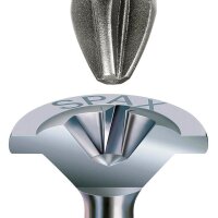 SPAX® Universalschrauben Z2 Rückwandkopf WIROX 0281010400352 4 mm x 35 mm, 2.000 St.