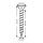 SPAX® Universalschrauben T20 Senkkopf WIROX 1191010450355 4,5 mm x 35 mm, 500 St.