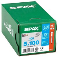 SPAX® Universalschrauben T20 Senkkopf Edelstahl A2...