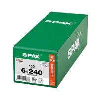 SPAX® Universalschrauben T30 Senkkopf WIROX 0191010602405 6 mm x 240 mm, 100 St.