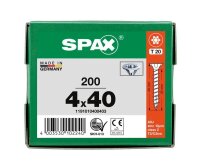 SPAX® Universalschrauben T20 Senkkopf WIROX 1191010400403 4 mm x 40 mm, 200 St.