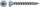 SPAX® Universalschrauben T20 Senkkopf WIROX 1191010400403 4 mm x 40 mm, 200 St.