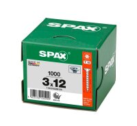 SPAX® Universalschrauben T10 Senkkopf WIROX 1191010300125 3 mm x 12 mm, 1.000 St.