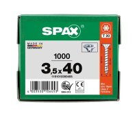 SPAX® Universalschrauben T20 Senkkopf WIROX 1191010350405 3,5 mm x 40 mm, 1.000 St.