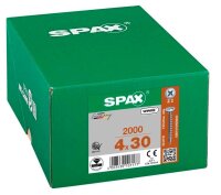 SPAX® Universalschrauben Z2 Rückwandkopf WIROX...