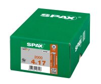 SPAX® Universalschrauben Z2 Rückwandkopf WIROX 0281010400172 4 mm x 17 mm, 2.000 St.