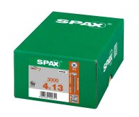 SPAX® Universalschrauben Z2 Rückwandkopf WIROX 0281010400132 4 mm x 13 mm, 3.000 St.