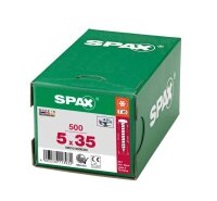 SPAX® Universalschrauben T20 Halbrundkopf WIROX 0201010500355 5 mm x 35 mm, 500 St.