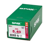 SPAX® Universalschrauben T20 Halbrundkopf WIROX 0201010500405 5 mm x 40 mm, 500 St.