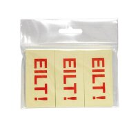 inFO Haftmarker gelb "EILT!" 3x 50 Streifen
