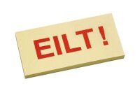 inFO Haftmarker gelb "EILT!" 3x 50 Streifen