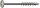 SPAX® Holzbauschrauben T30 Tellerkopf Edelstahl A2 0257000601205 6 mm x 120 mm, 100 St.