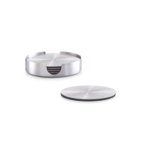 Zeller Untersetzer silber, schwarz Ø 10,0 cm...