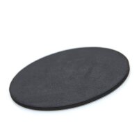 Zeller Untersetzer silber, schwarz Ø 10,0 cm 7-tlg., 7 St.