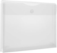 FolderSys Dokumententaschen DIN A4 quer transparent glatt...