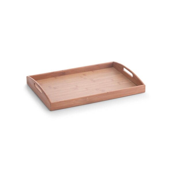 Zeller Tablett Bamboo braun rechteckig 30,0 x 44,0 cm, 1 St.