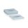 Zeller Untersetzer transparent 10,0 x 10,0 cm 4-tlg., 4 St.