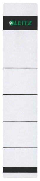 LEITZ Ordneretiketten 1643 grau für 5,2 cm Rückenbreite, 100 St.