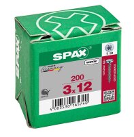 SPAX® Universalschrauben T10 Halbrundkopf WIROX...