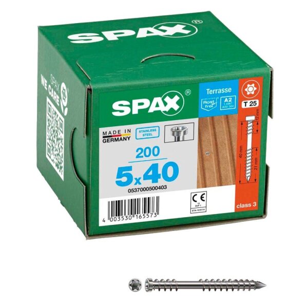 SPAX® Universalschrauben T20 Halbrundkopf WIROX 0201010450125 4,5 mm x 12 mm, 1.000 St.