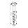 SPAX® Holzbauschrauben T40 Senkkopf WIROX 0191010801005 8 mm x 100 mm, 50 St.