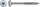 SPAX® Holzbauschrauben T40 Tellerkopf WIROX 0251010801405 8 mm x 140 mm, 50 St.