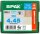 SPAX® Fassadenschrauben T15 Linsensenkkopf A2 0467000400453 4 mm x 45 mm, 100 St.