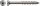 SPAX® Fassadenschrauben T15 Linsensenkkopf A2 0467000400453 4 mm x 45 mm, 100 St.